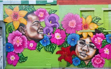 VACU's mural in downtown Richmond on 1st Street