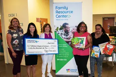 VACU presents check to Children's Hospital of Richmond at VCU