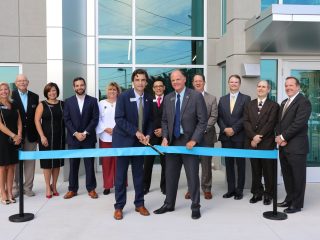 Grand opening of South Roanoke Retail Center on Franklin Road SW